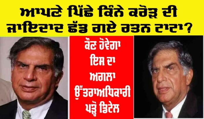 Ratan Tata Net Worth