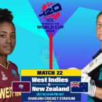 West Indies Vs New Zealand