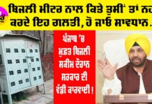 Free Electricity Punjab