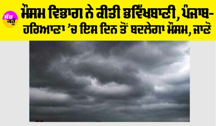 Haryana-Punjab Weather Alert