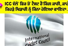 ICC Test Ranking 2024