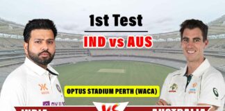 India vs Australia Perth Test