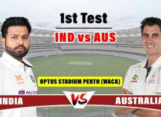 India vs Australia Perth Test