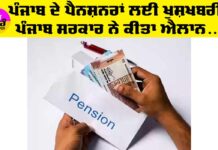 Pension Holders Punjab