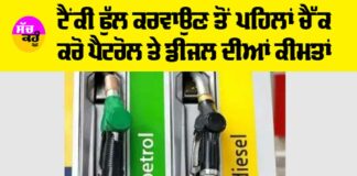 Petrol and Diesel Prices