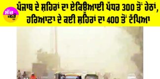 Punjab Weather and AQI Today