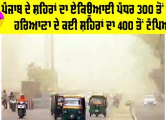 Punjab Weather and AQI Today