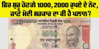 500 Rupee Note