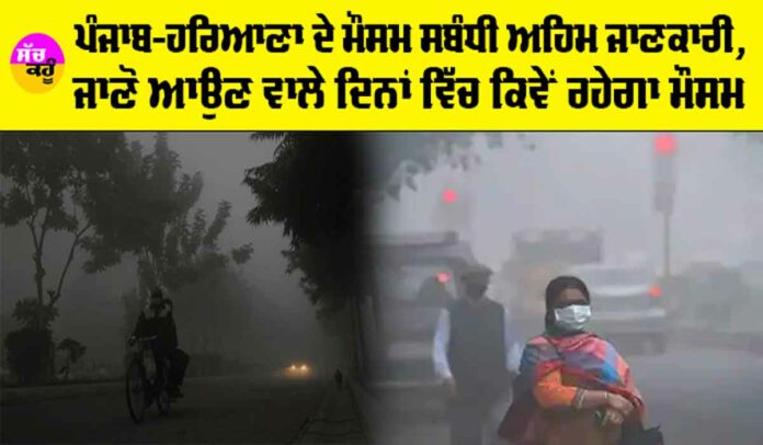 Haryana-Punjab Weather Alert