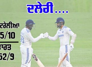 India vs Australia 3nd Test Match