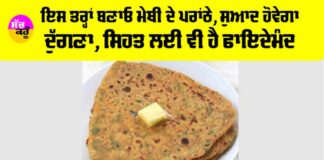 Methi Paratha Benefits