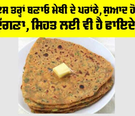 Methi Paratha Benefits