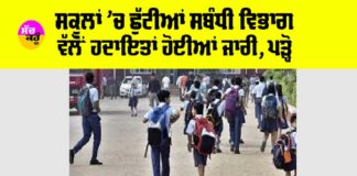 Punjab School Holiday News