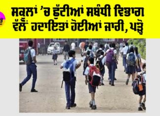 Punjab School Holiday News