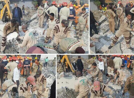 Delhi Building Collapse