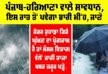 Haryana-Punjab Weather News