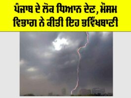 Punjab Weather Alert