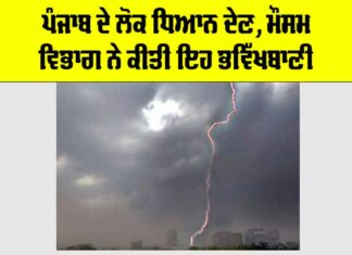 Punjab Weather Alert