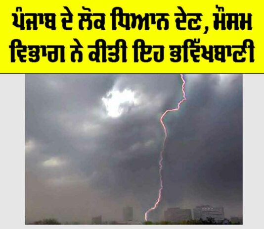 Punjab Weather Alert