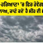 Haryana-Punjab Weather News