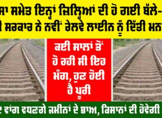 Haryana Railway News