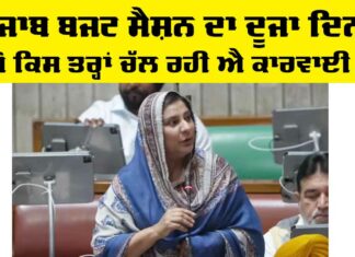 Budget Session Punjab