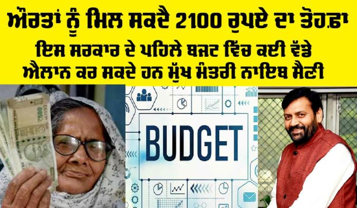 Haryana Budget