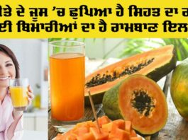 Papaya Juice Benefits