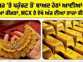 Gold Price Today