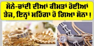 Gold-Silver Price Today