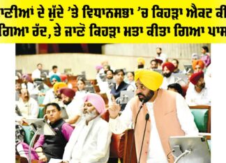 Haryana Punjab Water Dispute