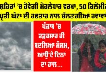 Punjab and Haryana Weather