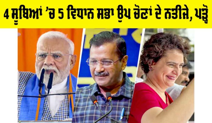 Assembly Bypoll Results 2025