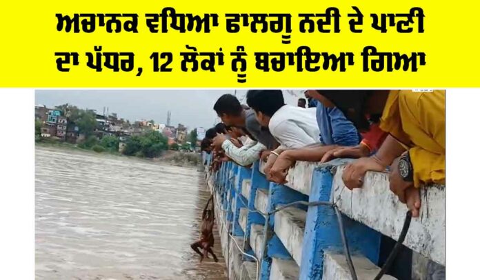 Falgu River Water Level