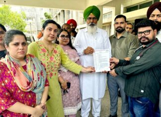 Faridkot Medical Staff Protest