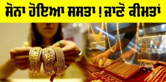 Gold Price Today