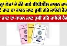 Haryana BPL Ration Card
