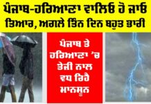 Haryana Punjab Weather Alert