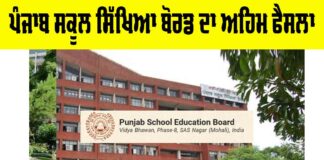Punjab School Teachers News