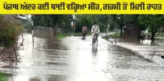 Rain News Punjab