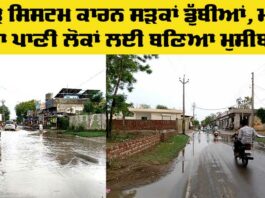 Rainwater Flooding Roads