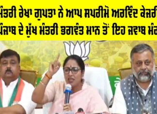 Delhi Chief Minister Rekha Gupta