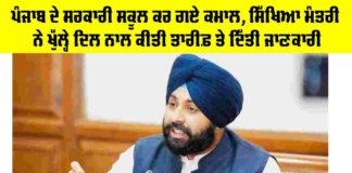 Government Schools Punjab