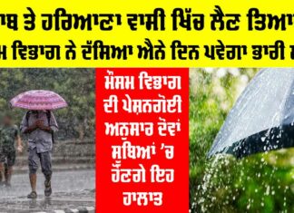 Heavy Rainfall Punjab