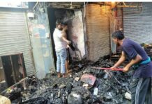 Lehragaga Shop Fire