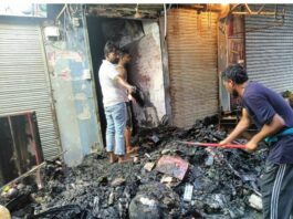 Lehragaga Shop Fire