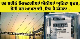 Government Free Electricity Scheme
