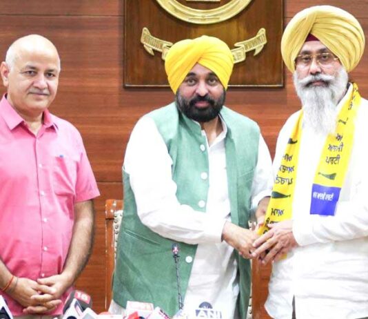 Harmit Singh Sandhu AAP