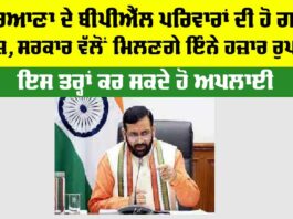 Haryana BPL Card Scheme