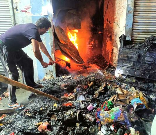 Lehragaga-Shop-Fire